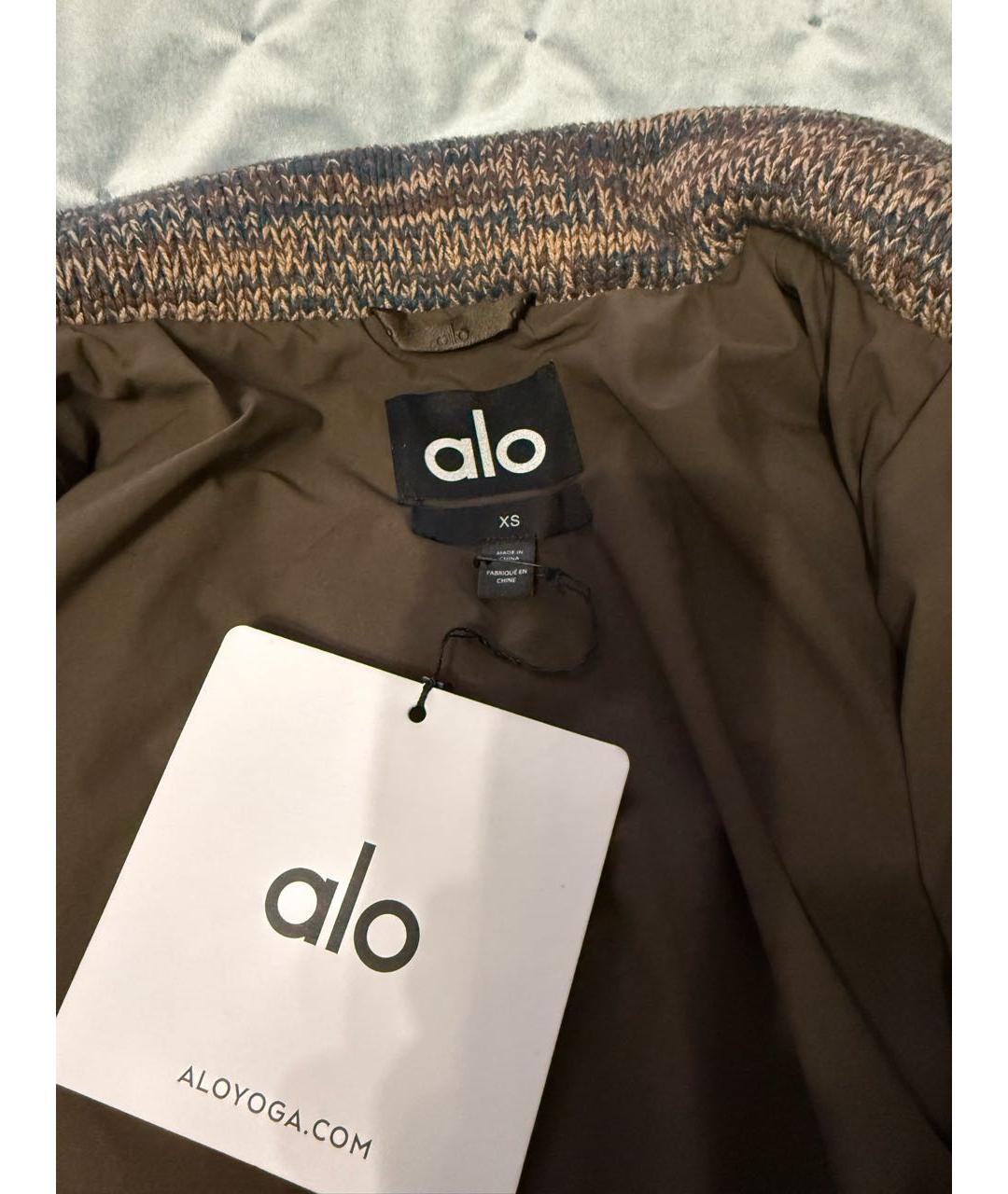 ALO YOGA Коричневая куртка, фото 3