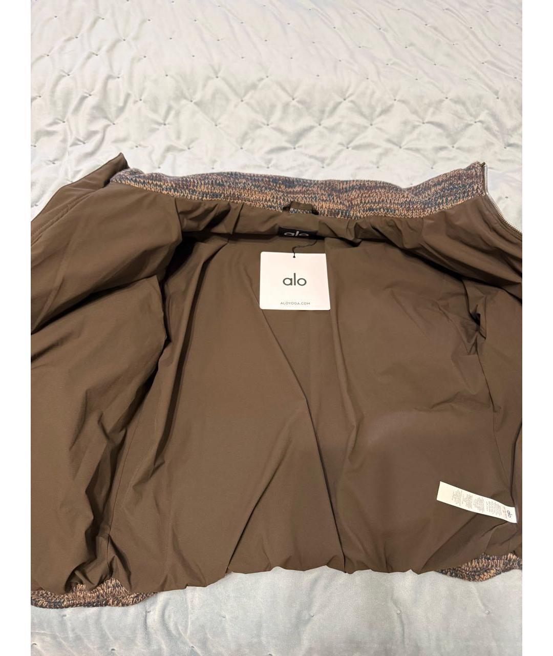 ALO YOGA Коричневая куртка, фото 4