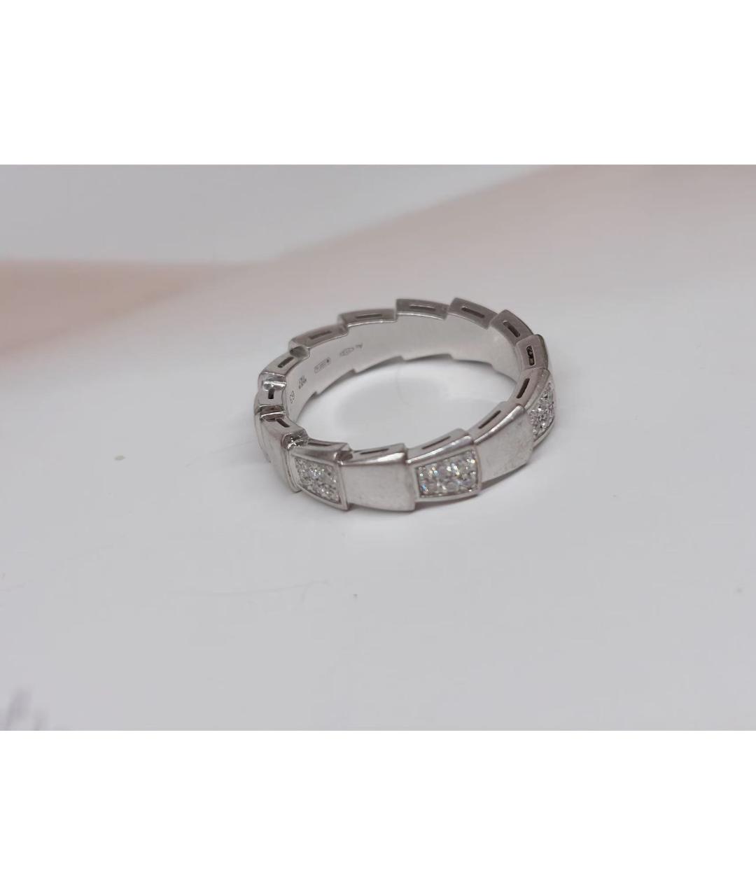 BVLGARI Серебряное кольцо из белого золота, фото 5