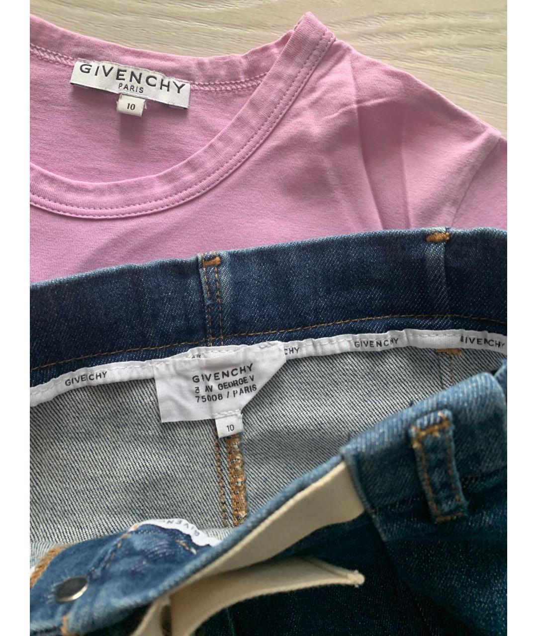 GIVENCHY Розовый хлопковый комплект, фото 3