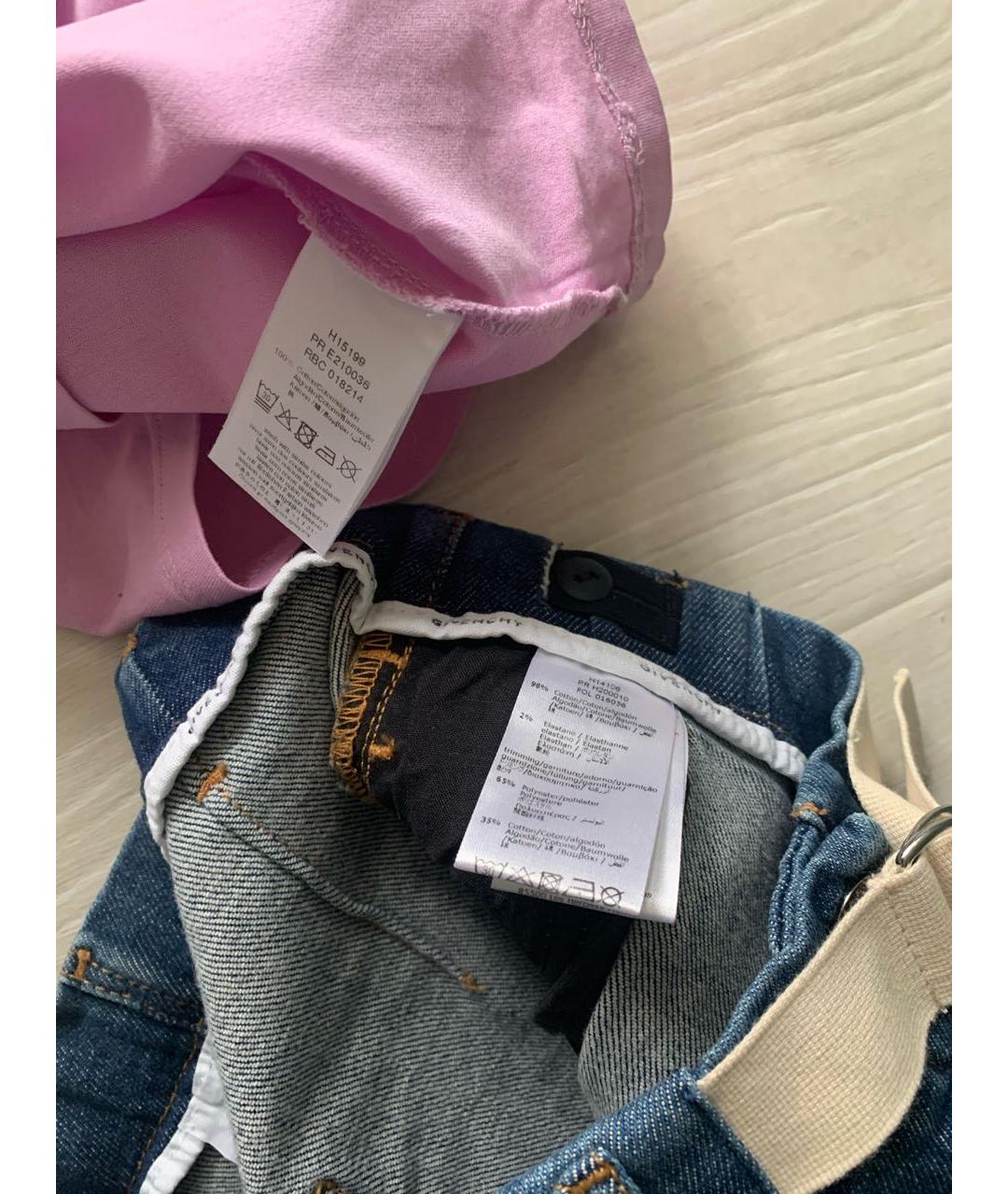 GIVENCHY Розовый хлопковый комплект, фото 5