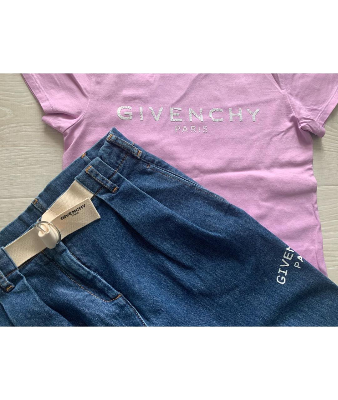 GIVENCHY Розовый хлопковый комплект, фото 4