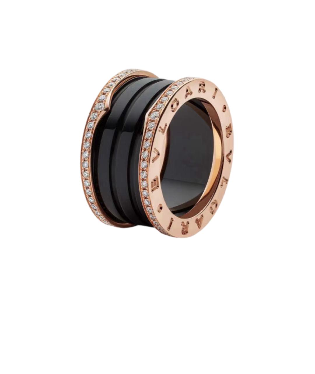 BVLGARI Черное кольцо, фото 6