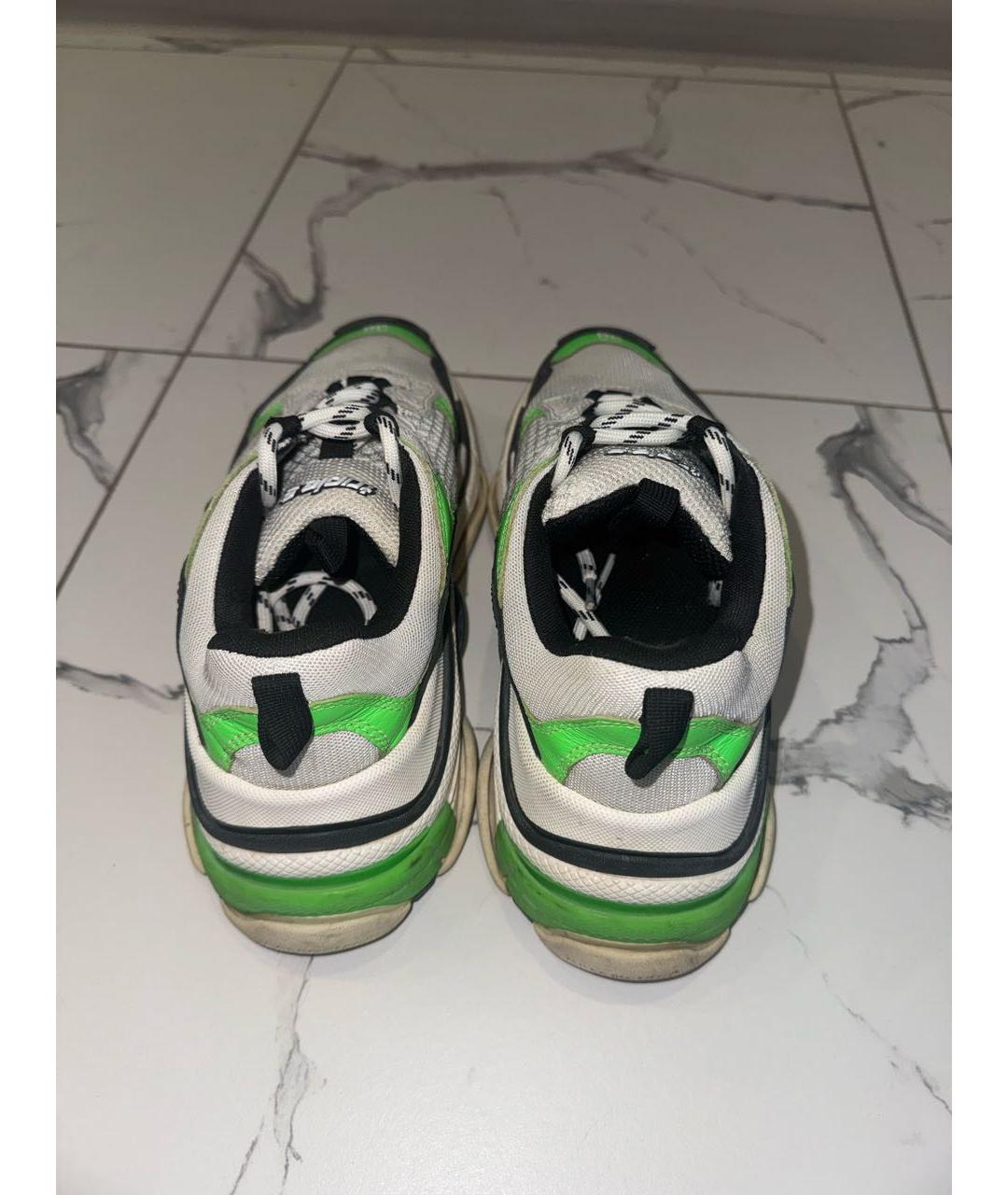 BALENCIAGA Зеленые кроссовки, фото 5