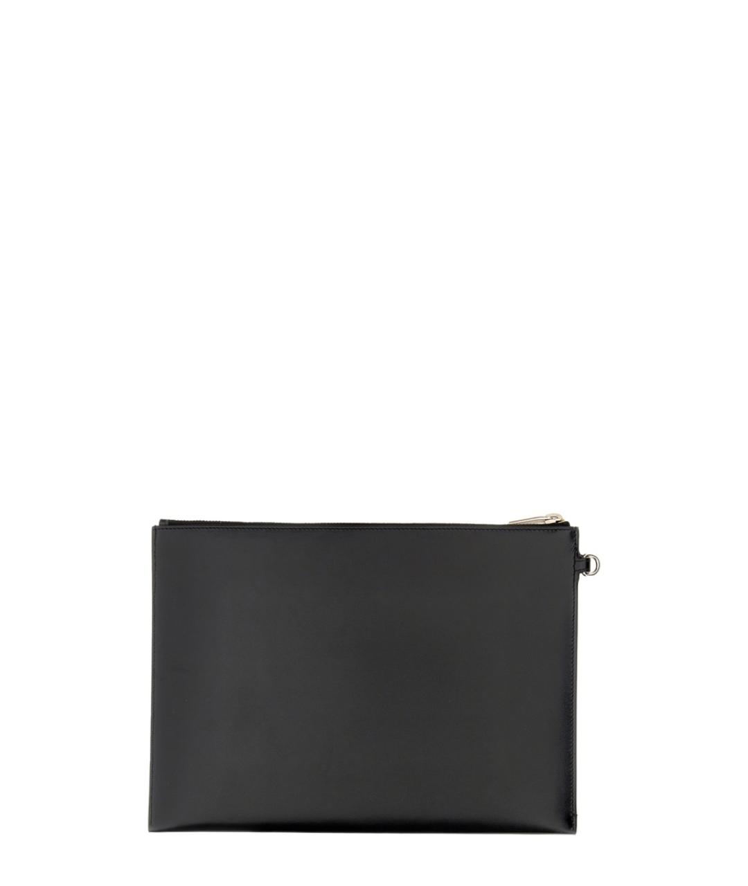 SAINT LAURENT Черная кожаная папка для документов, фото 2