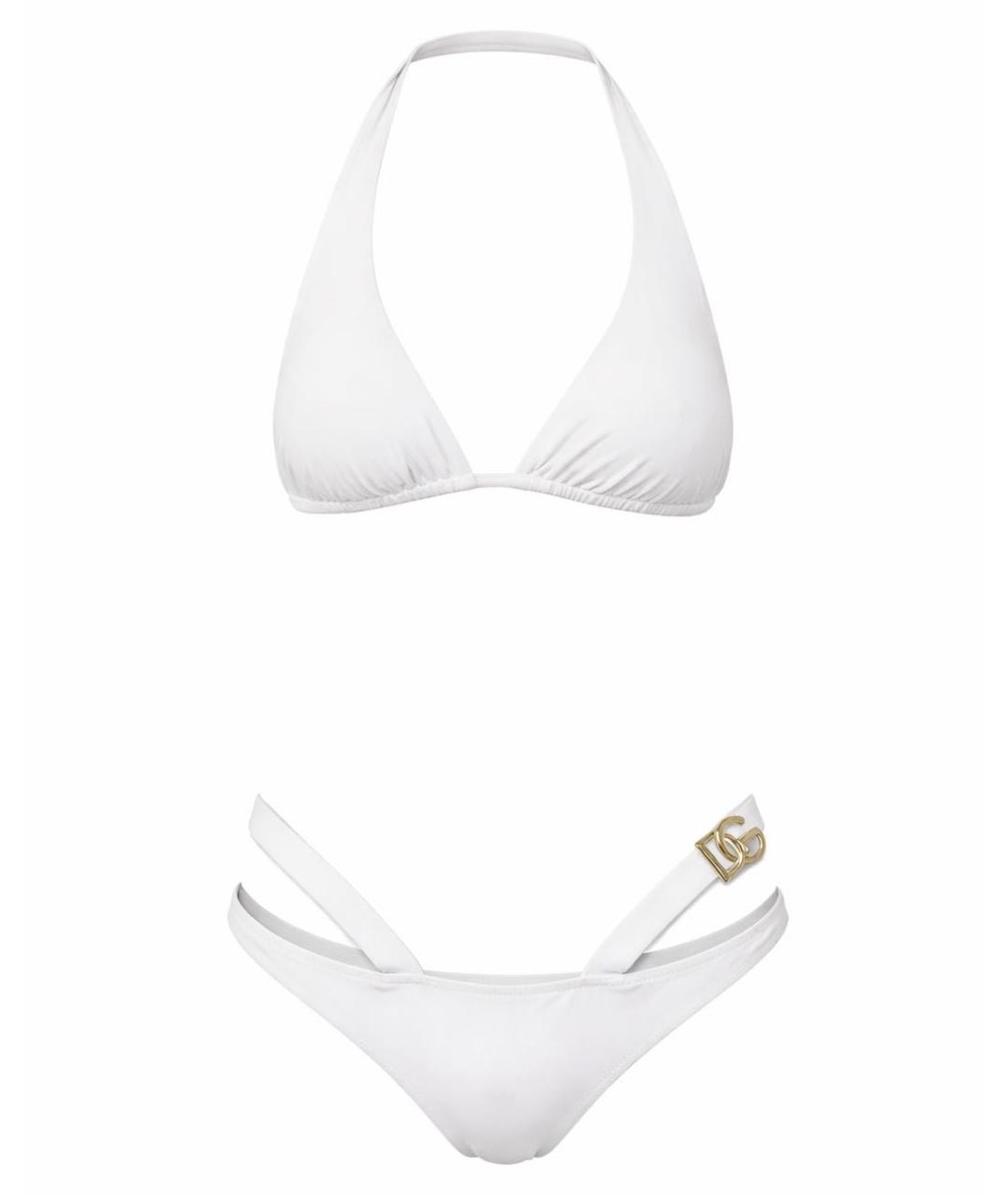 DOLCE&GABBANA Белый купальник, фото 1
