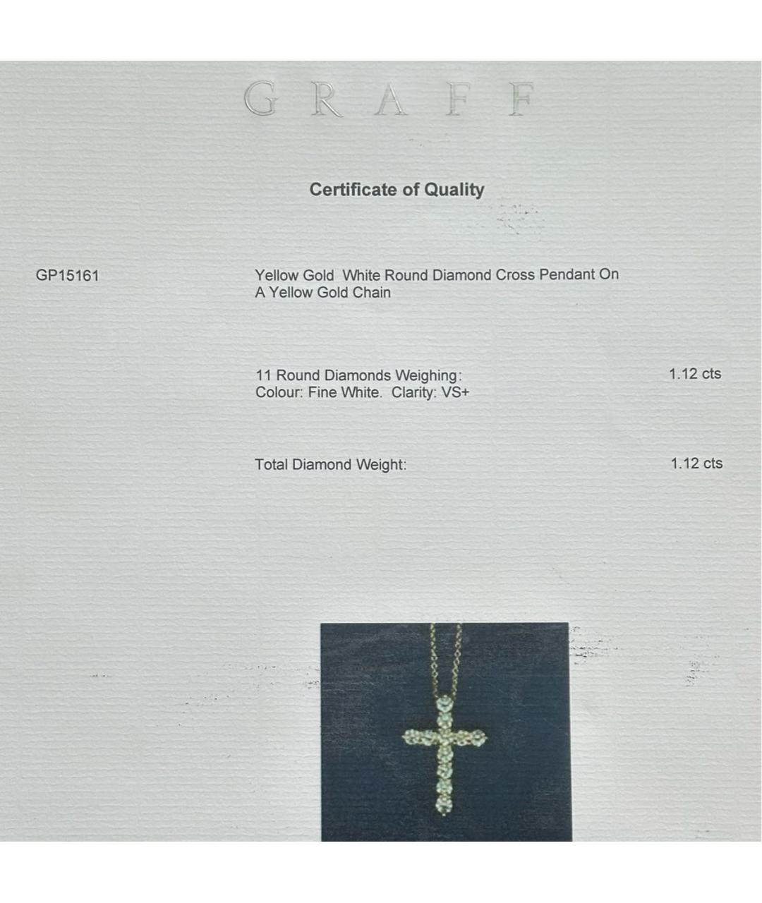 GRAFF Золотой кулон из желтого золота, фото 5