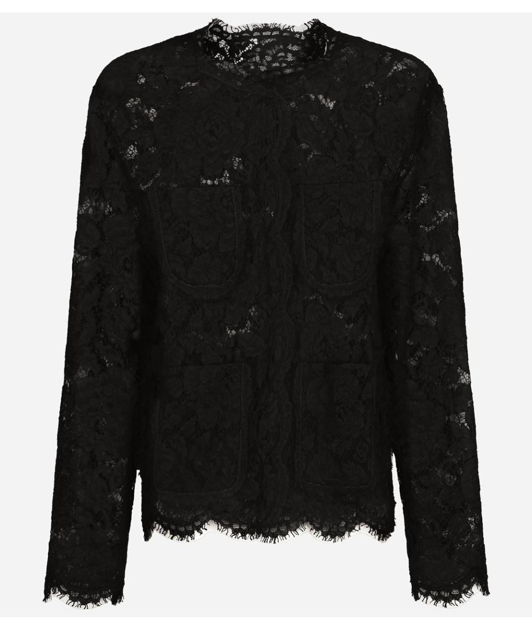 DOLCE&GABBANA Черный жакет/пиджак, фото 5