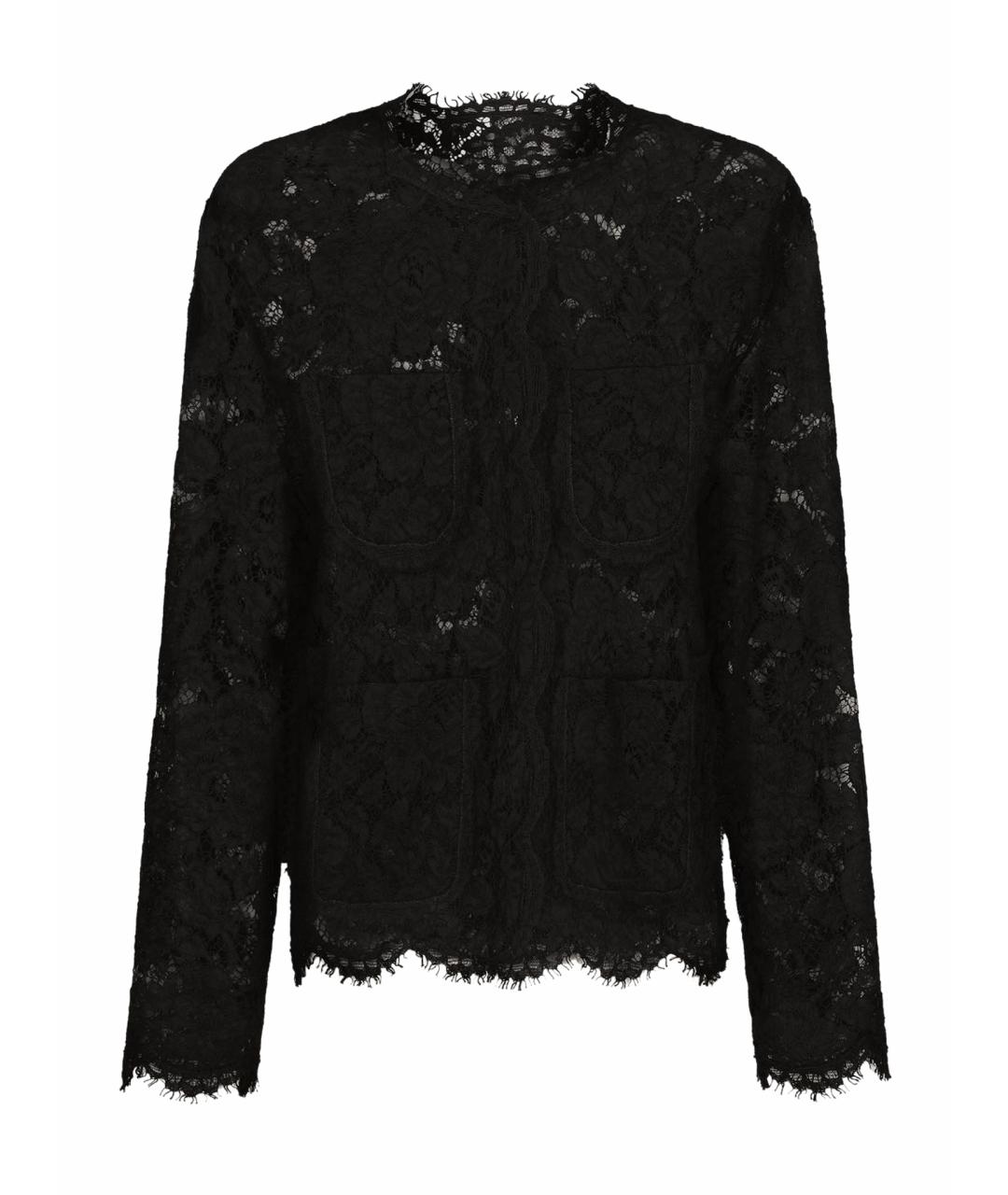 DOLCE&GABBANA Черный жакет/пиджак, фото 1