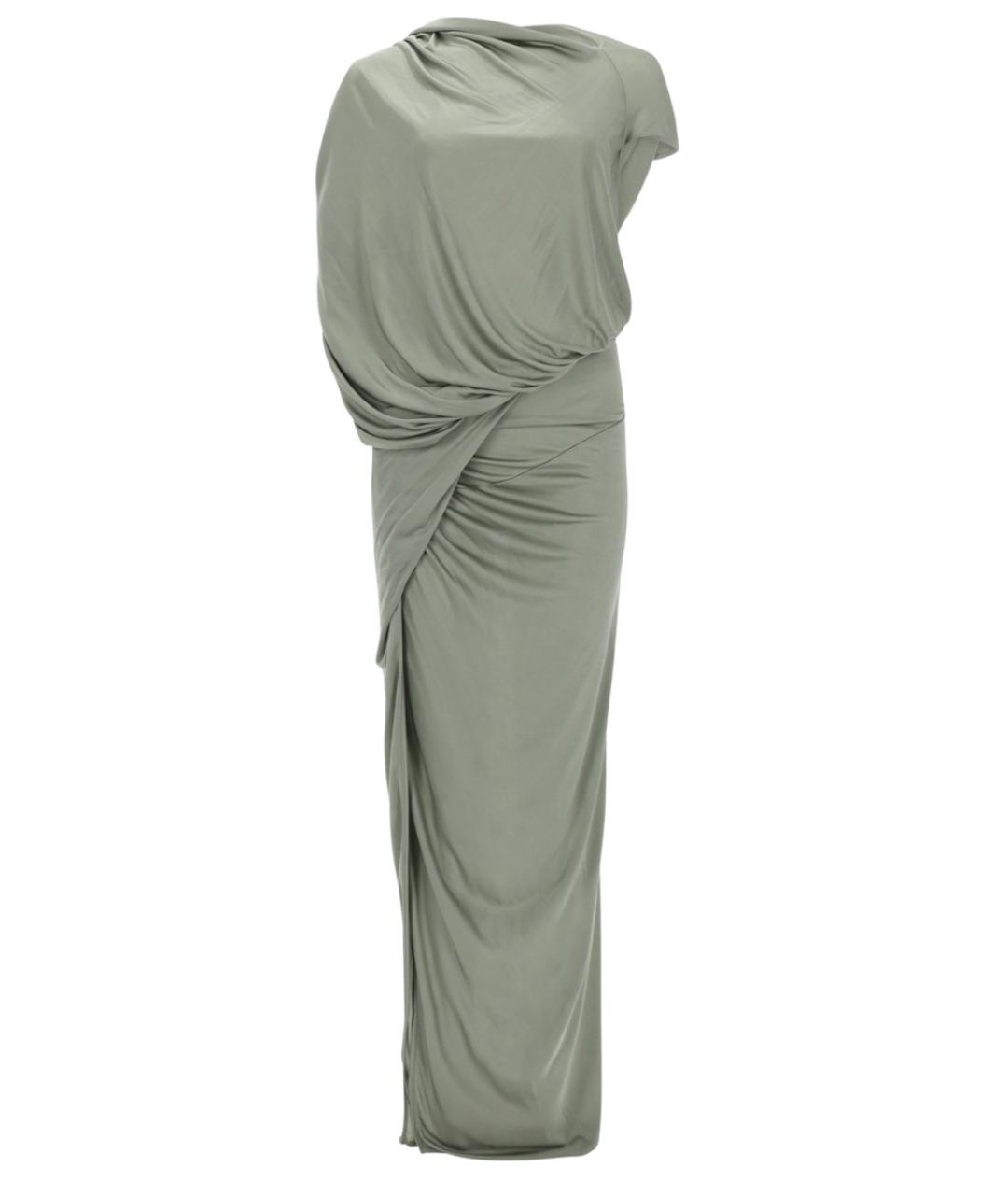 RICK OWENS Мульти вискозное вечернее платье, фото 1