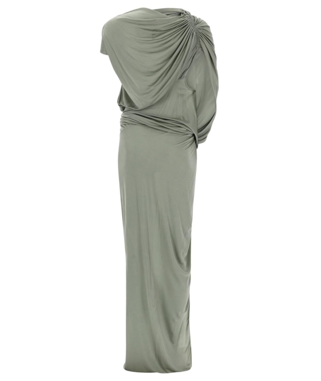 RICK OWENS Мульти вискозное вечернее платье, фото 2