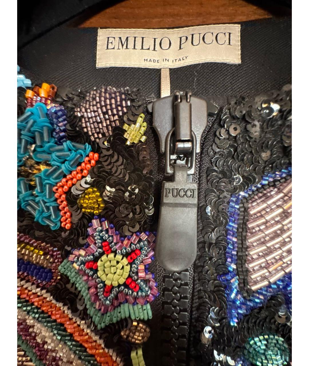 EMILIO PUCCI Мульти льняная куртка, фото 2