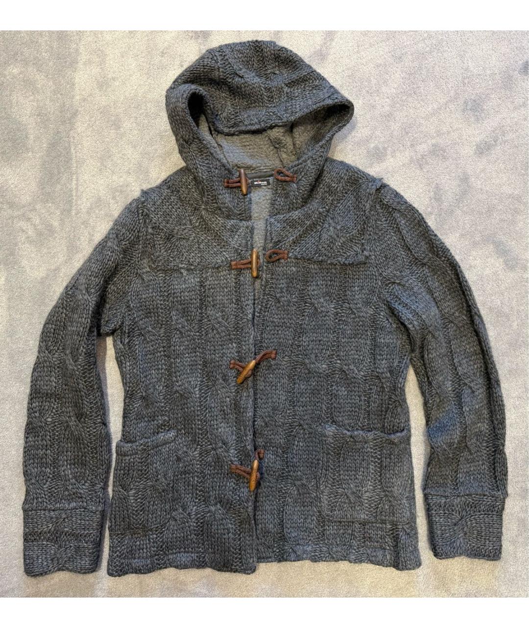 KITON Серая шерстяная куртка, фото 9