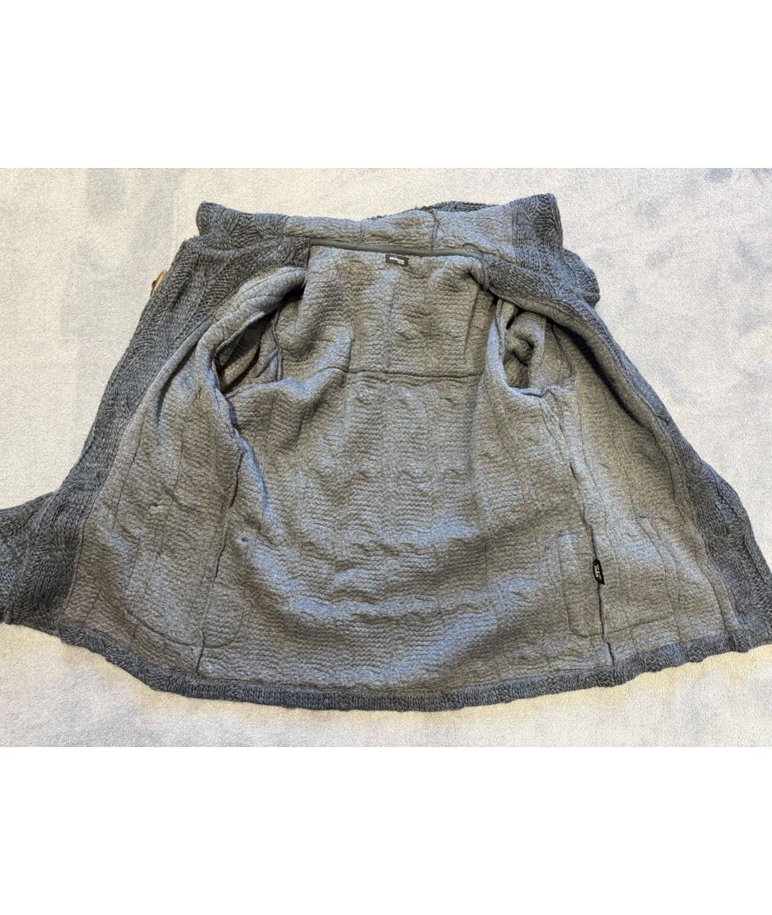 KITON Серая шерстяная куртка, фото 5