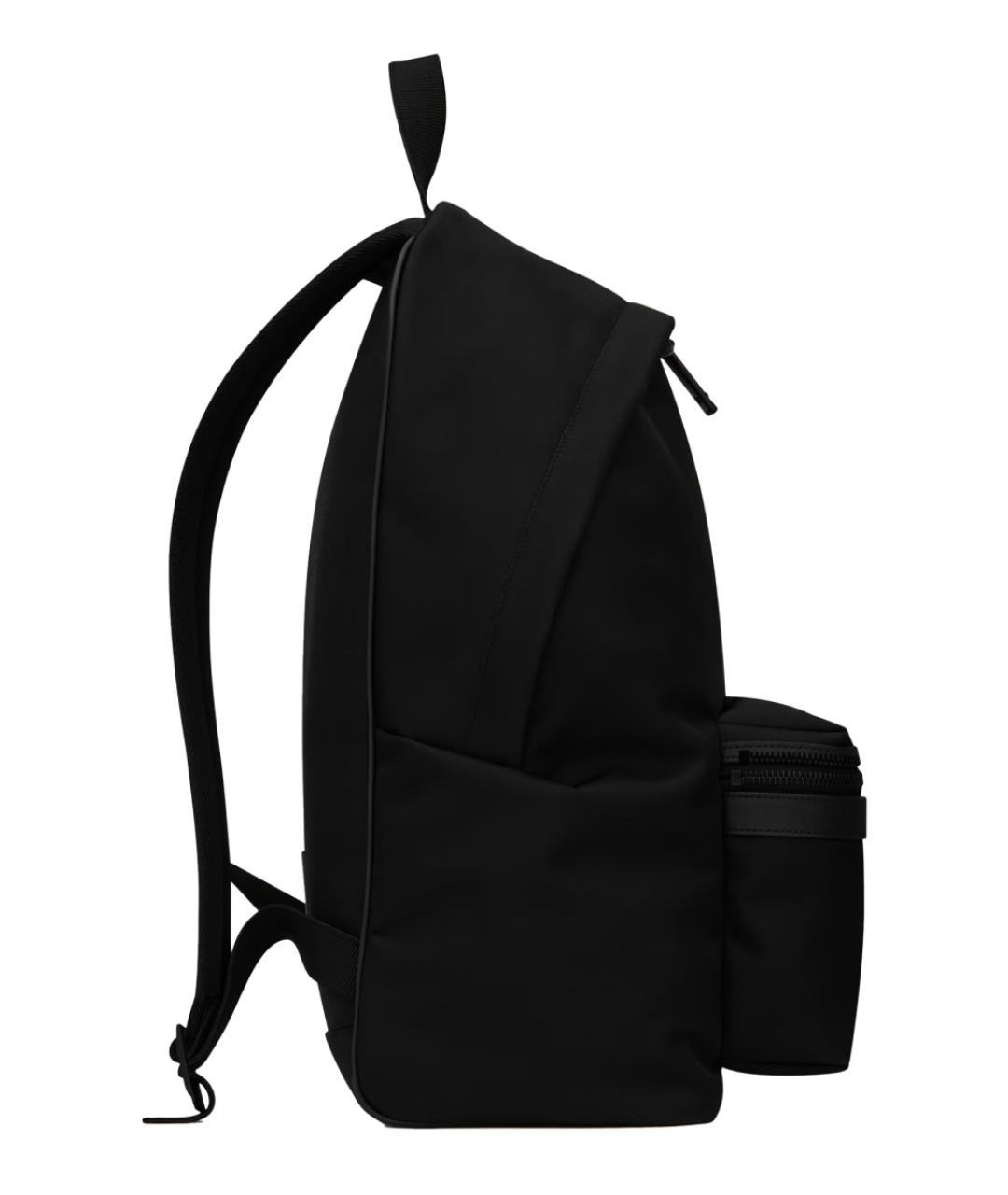 SAINT LAURENT Черный синтетический рюкзак, фото 3