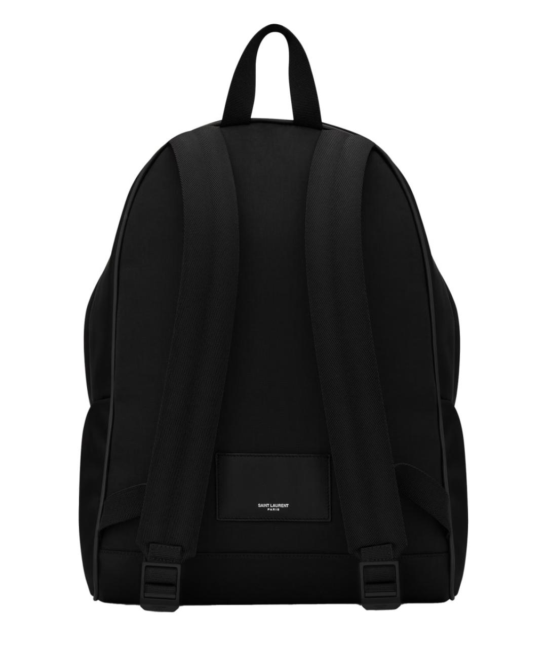 SAINT LAURENT Черный синтетический рюкзак, фото 2