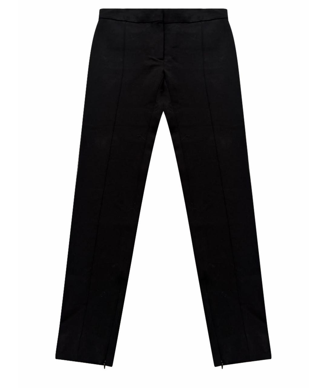 TOM FORD Черные шерстяные прямые брюки, фото 8