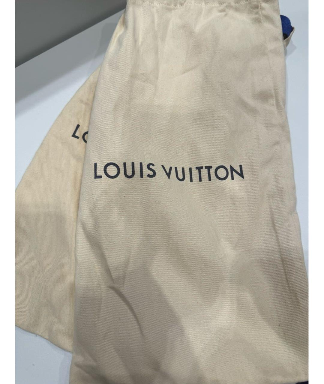 LOUIS VUITTON Черные кожаные мюли, фото 7