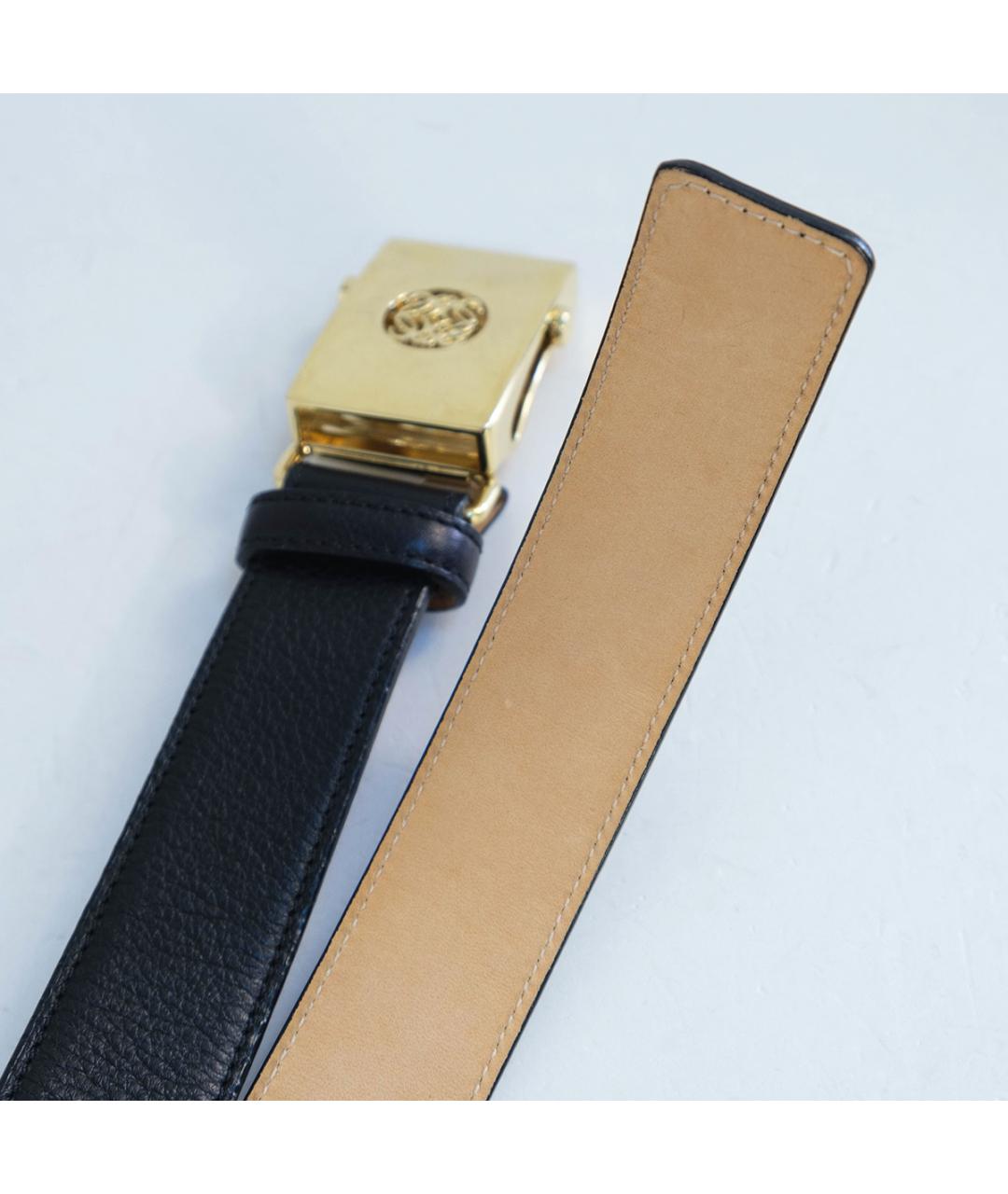 LOEWE Черный кожаный ремень, фото 3