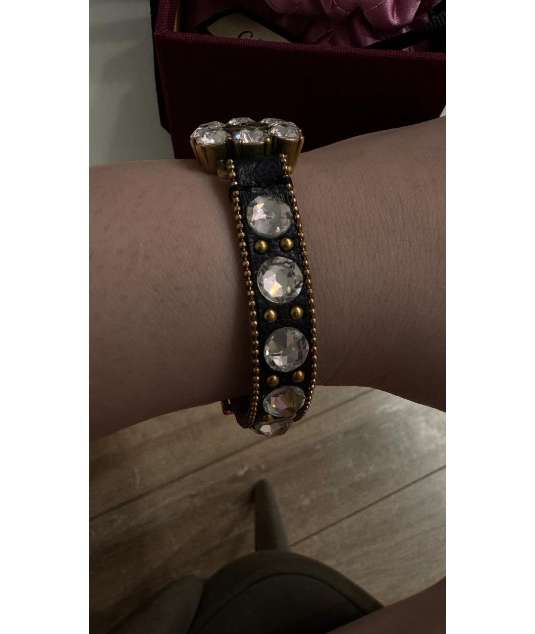 GUCCI Черный браслет, фото 5