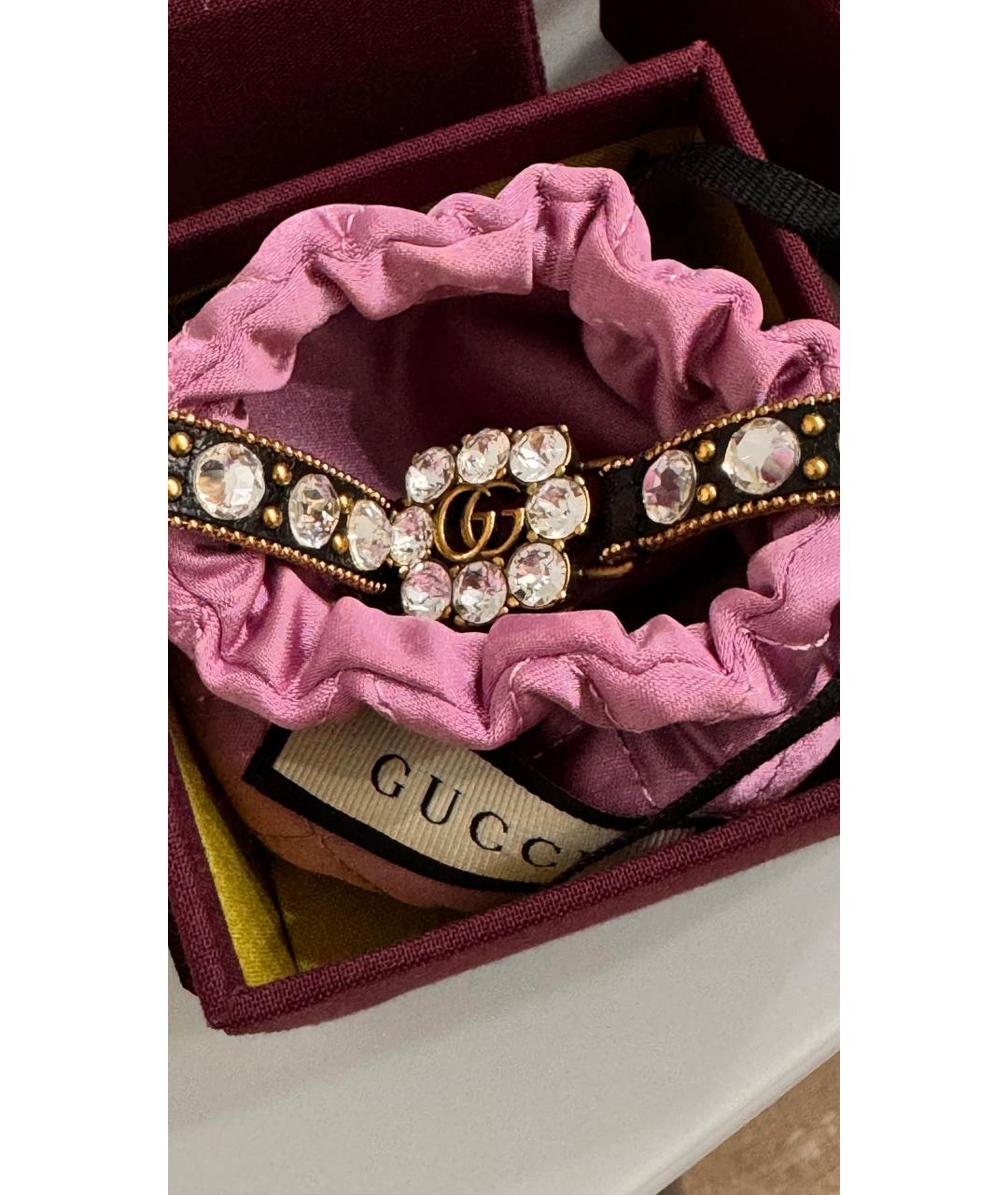 GUCCI Черный браслет, фото 2