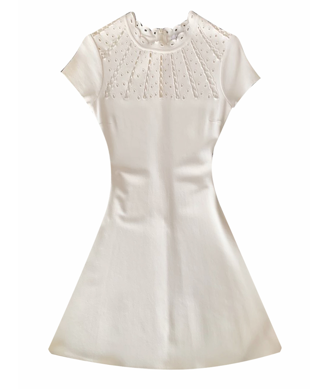 VALENTINO Белое коктейльное платье, фото 1
