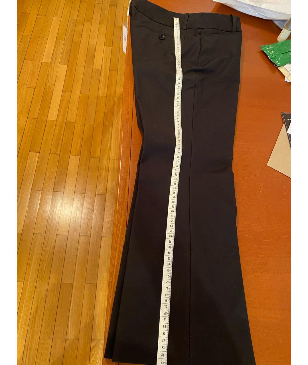 MICHAEL KORS Черные хлопко-эластановые бриджи, фото 8