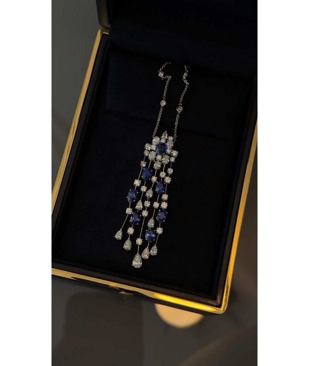 GRAFF Синее колье из белого золота, фото 4