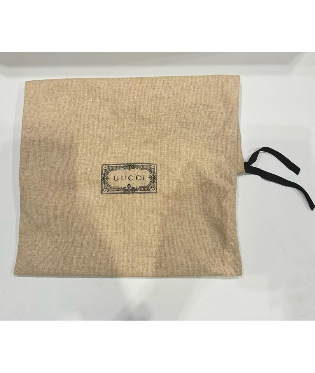 GUCCI Бордовые замшевые мюли, фото 8