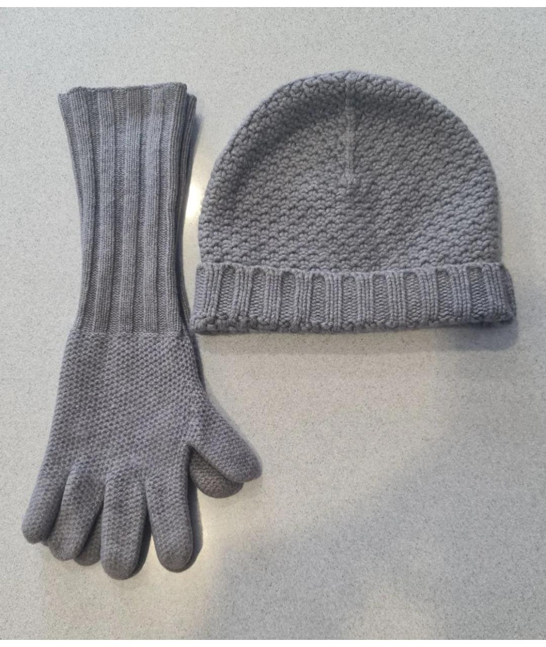 FABIANA FILIPPI Серая шерстяная шапка, фото 2