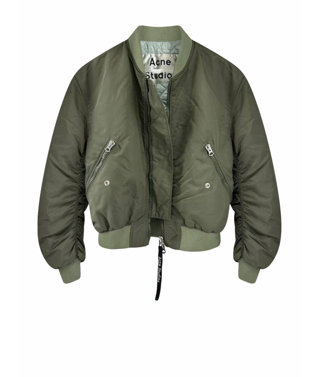 ACNE STUDIOS Хаки куртка, фото 1