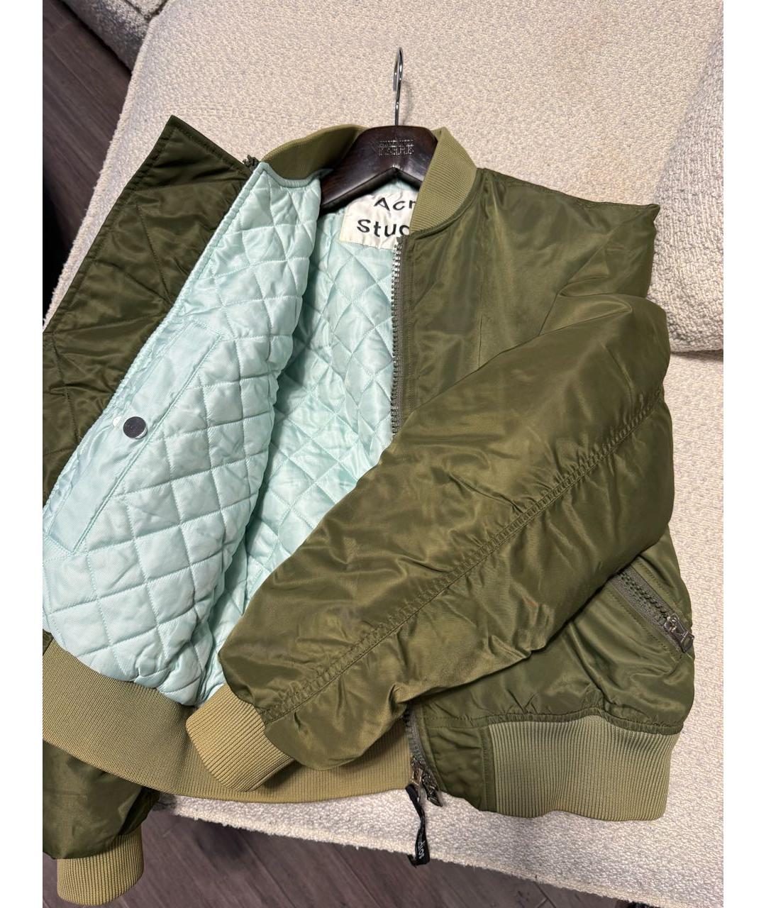 ACNE STUDIOS Хаки куртка, фото 3