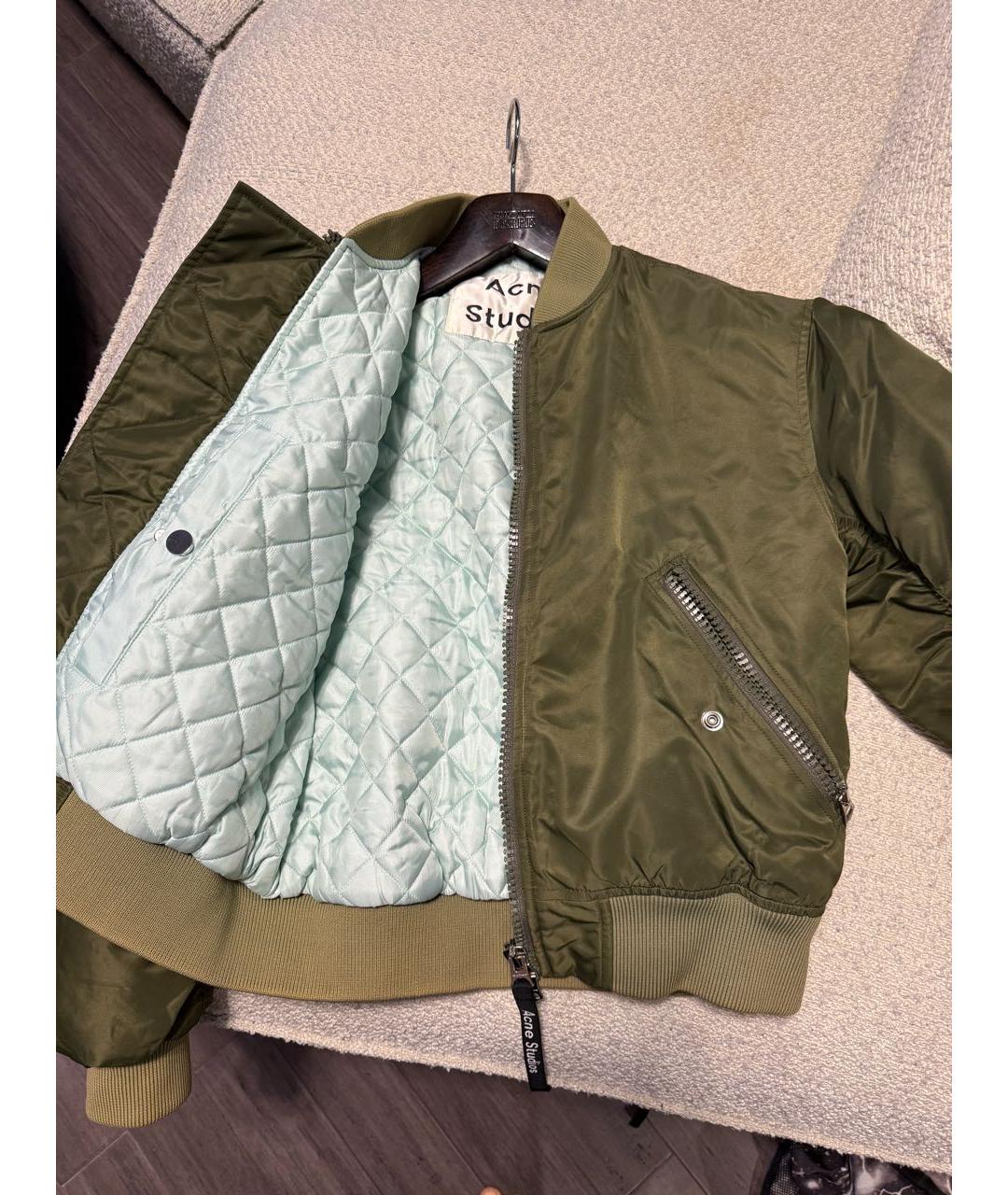 ACNE STUDIOS Хаки куртка, фото 4