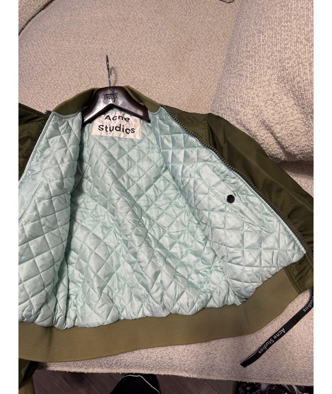 ACNE STUDIOS Хаки куртка, фото 2