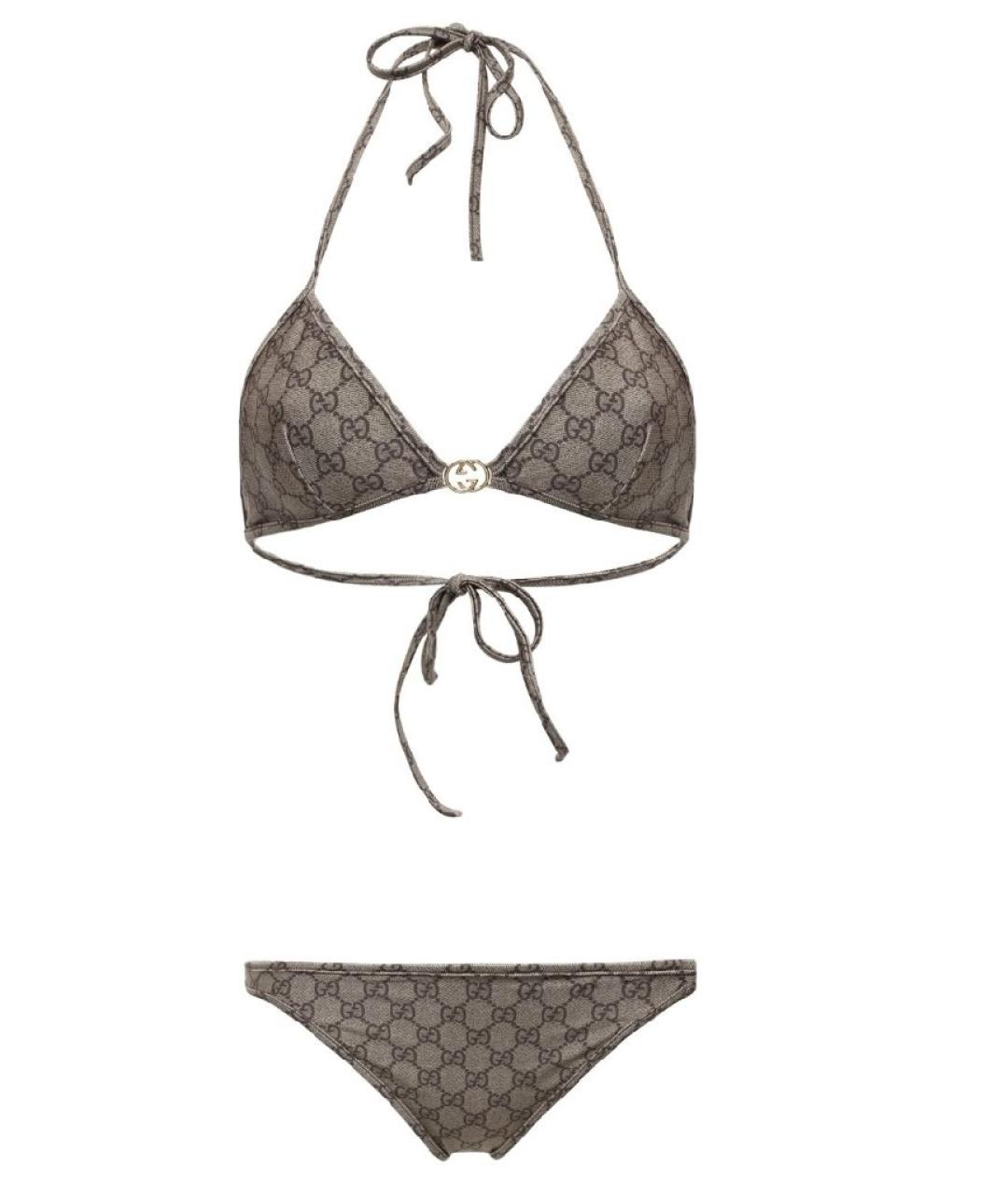 GUCCI Бежевый купальник, фото 9