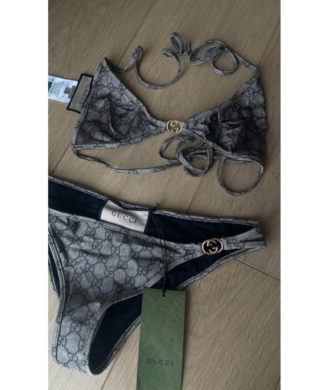 GUCCI Бежевый купальник, фото 6