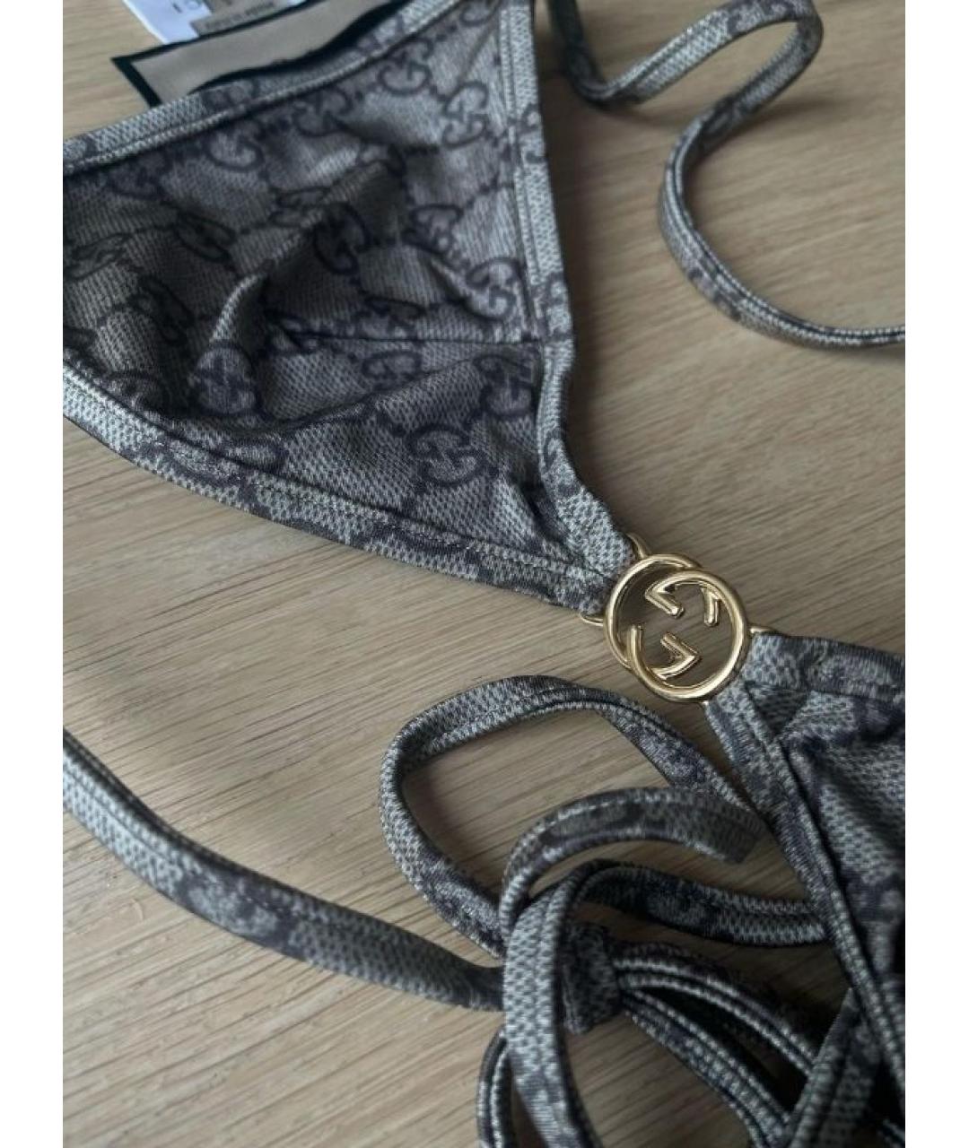 GUCCI Бежевый купальник, фото 8