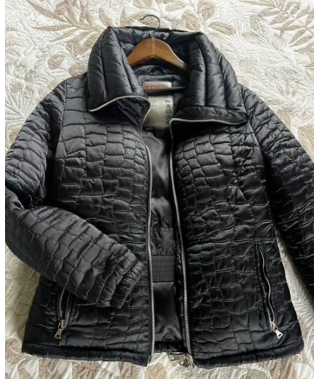 PRADA Черная куртка, фото 4