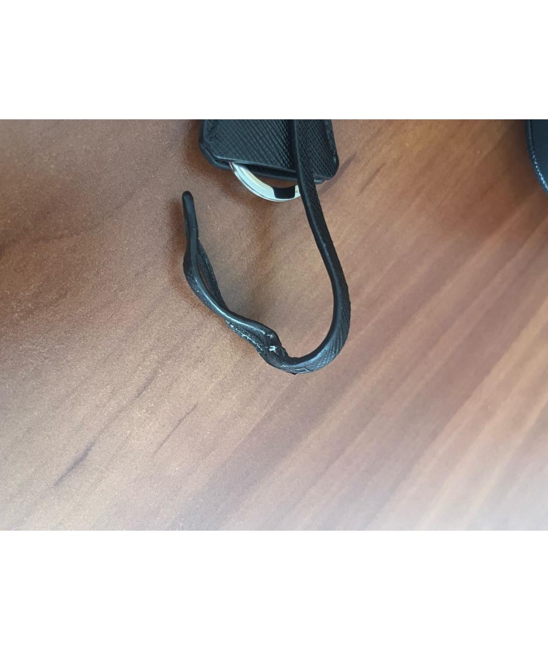 PRADA Черная сумка с короткими ручками, фото 5