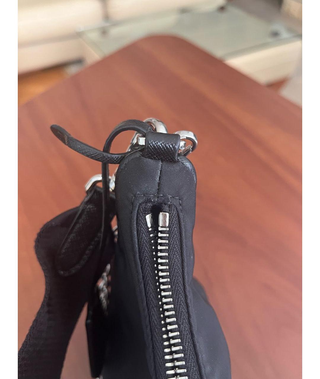 PRADA Черная сумка с короткими ручками, фото 3