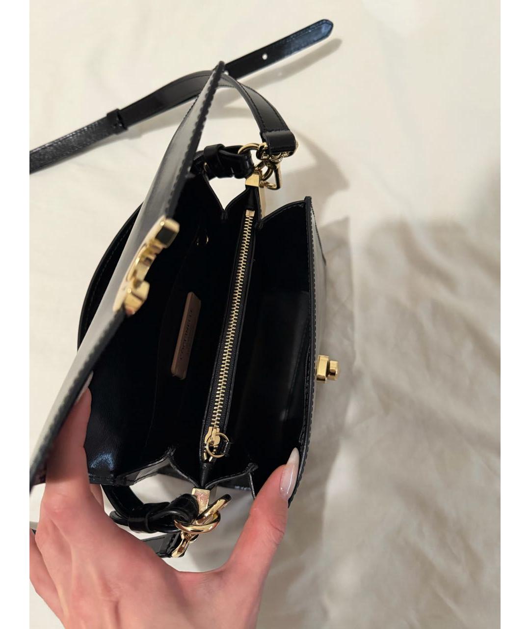 COCCINELLE Черная кожаная сумка через плечо, фото 3