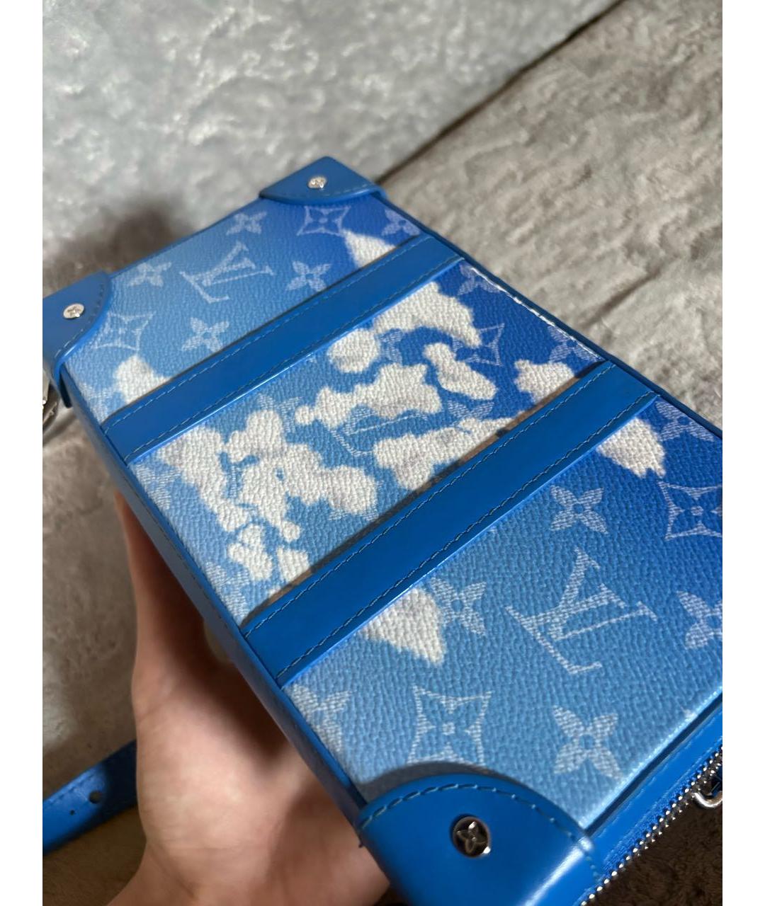 LOUIS VUITTON Синяя сумка на плечо, фото 2