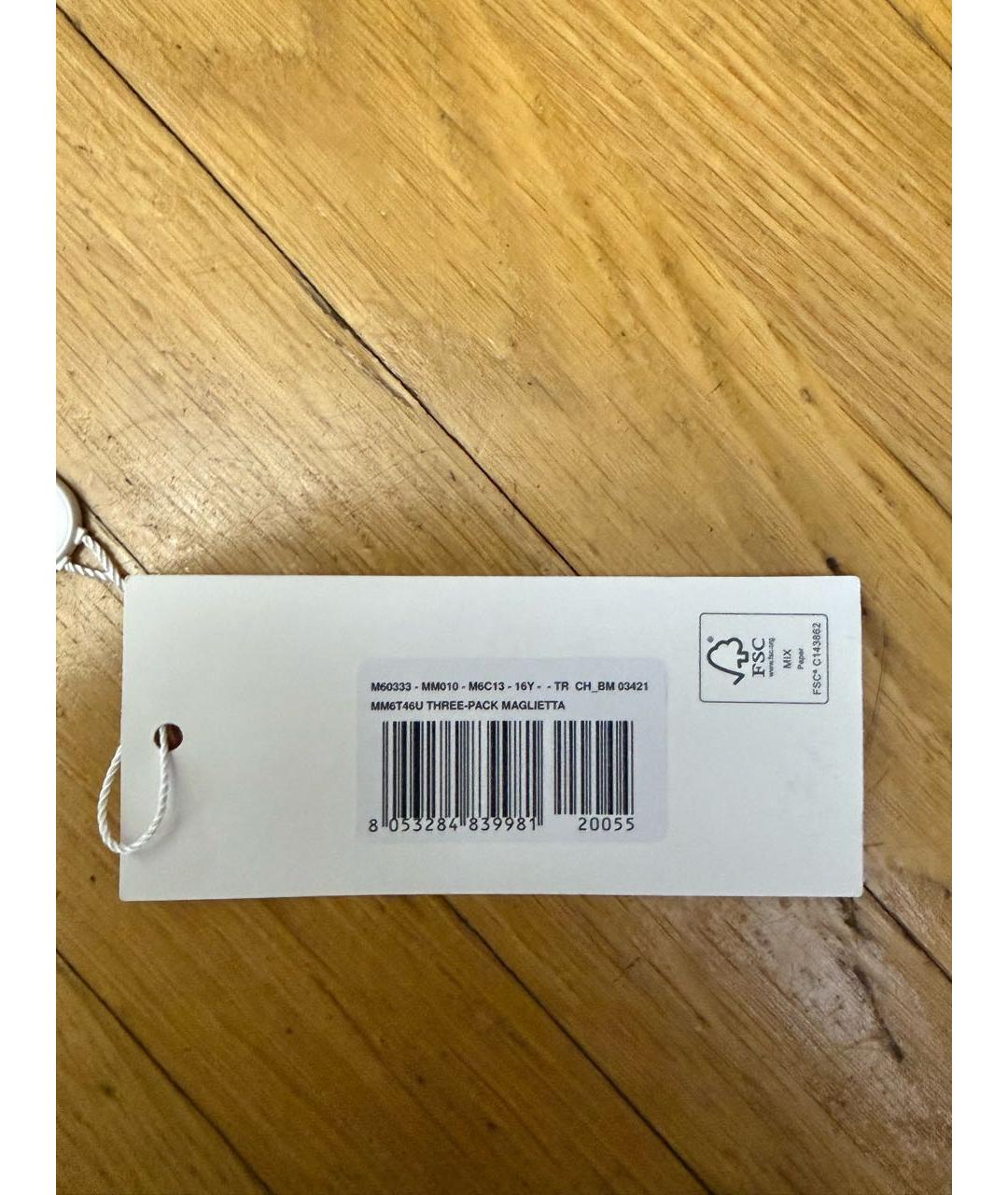 MAISON MARGIELA Мульти детская футболка / топ, фото 5