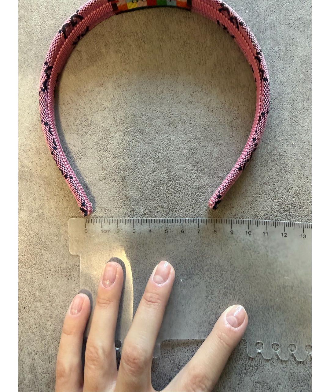 GUCCI Розовый ободок, фото 4