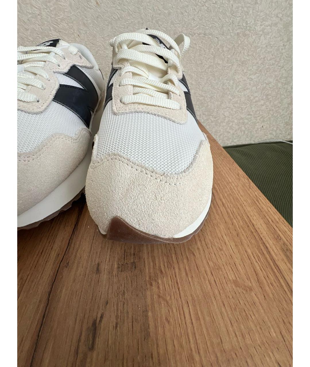 NEW BALANCE Бежевые замшевые кроссовки, фото 8