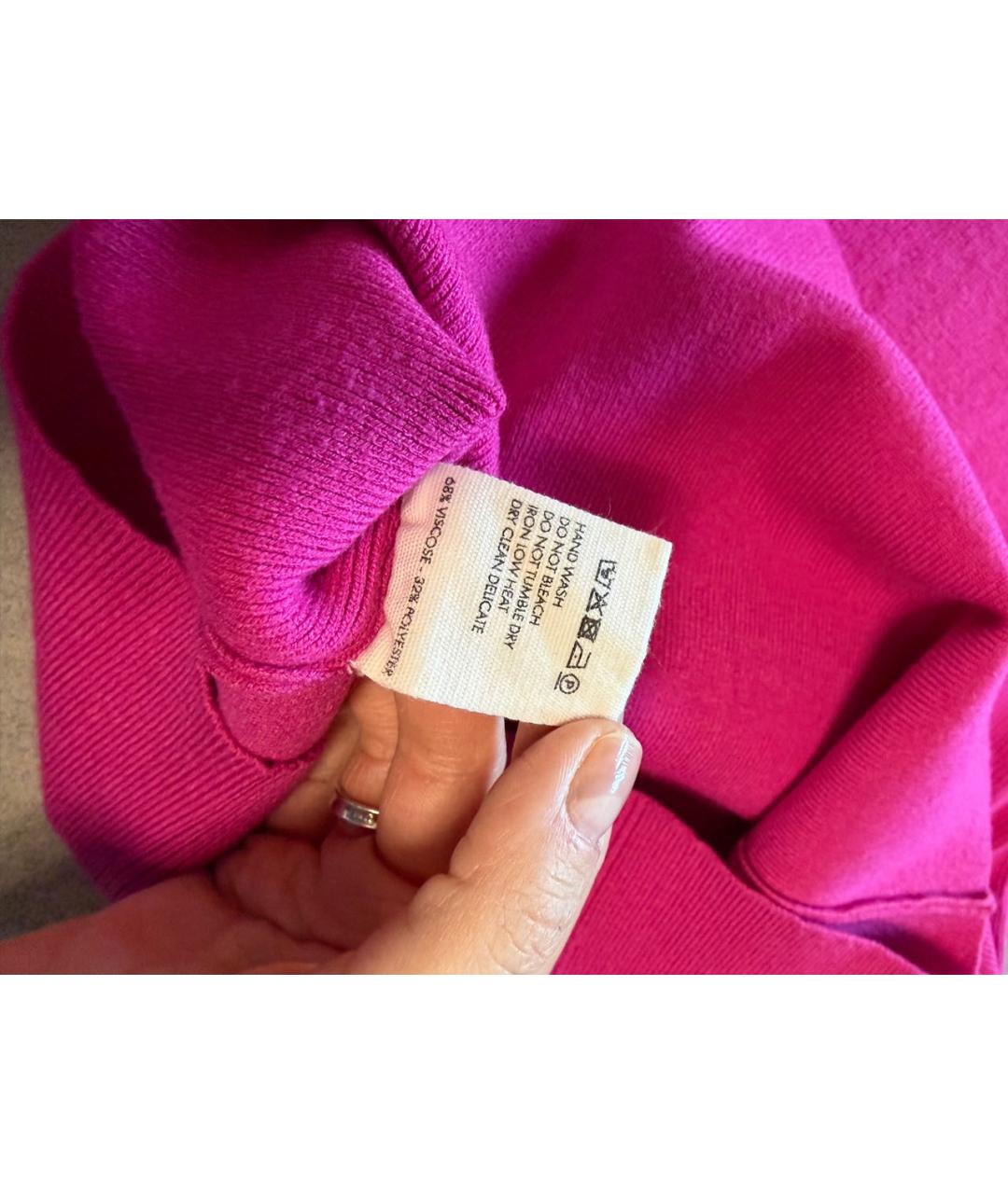 JACQUEMUS Фуксия вискозный джемпер / свитер, фото 7