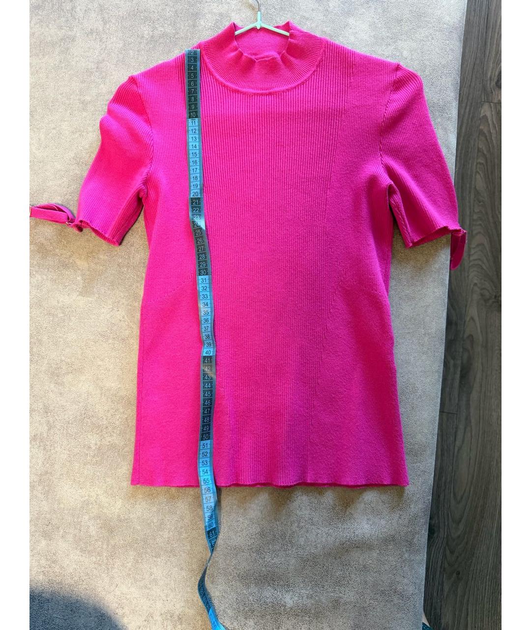 JACQUEMUS Фуксия вискозный джемпер / свитер, фото 3