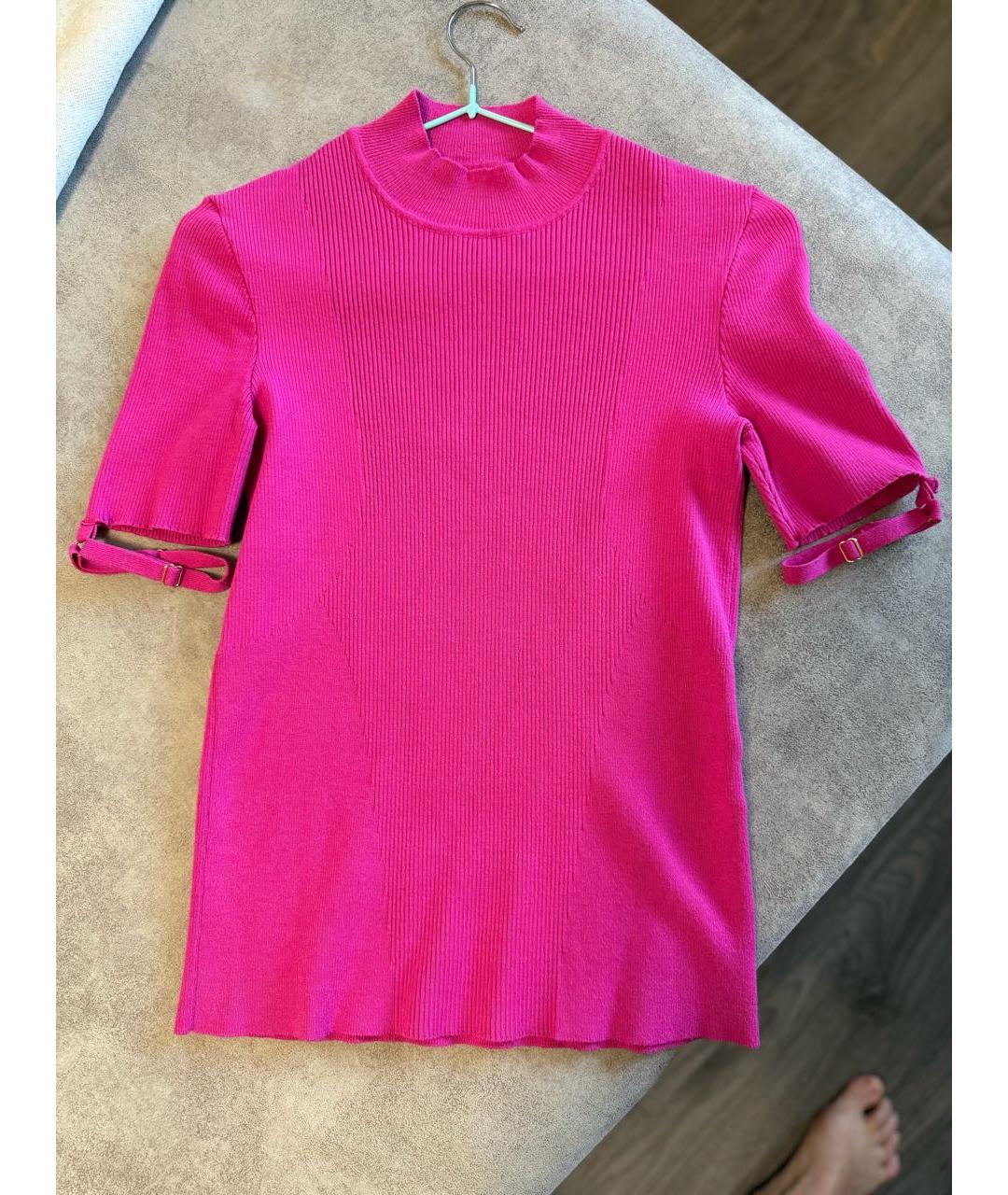 JACQUEMUS Фуксия вискозный джемпер / свитер, фото 8
