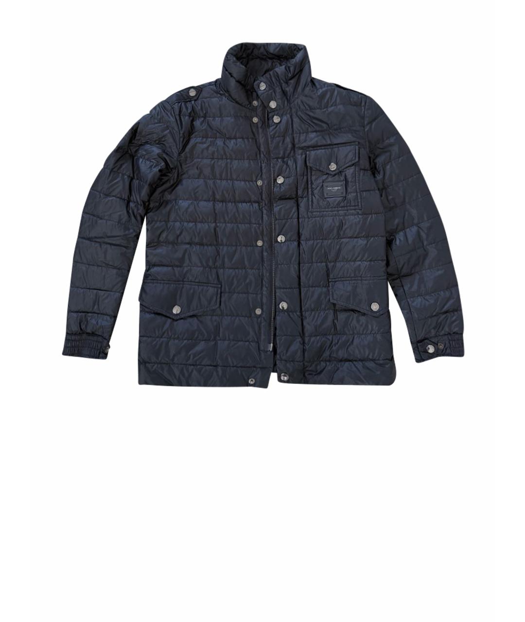 DOLCE&GABBANA Черная атласная куртка, фото 1