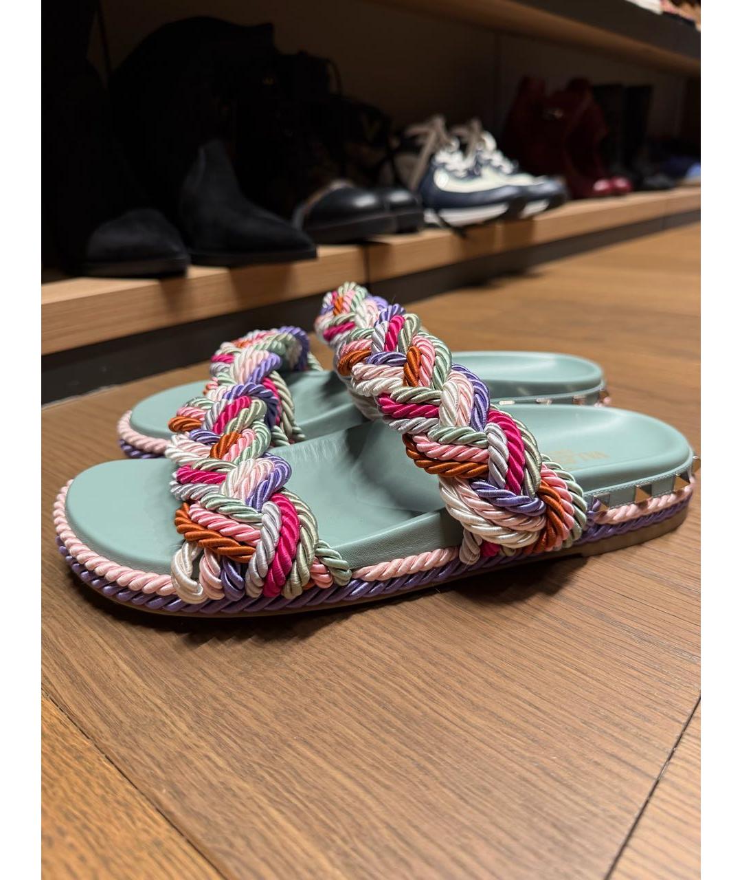 VALENTINO Мульти сандалии, фото 4